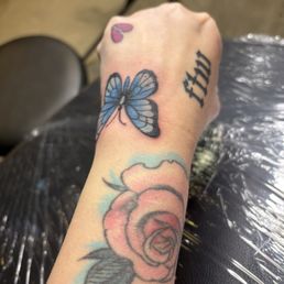 Blue butterfly Blue butterfly