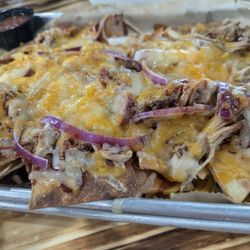 120 Taphouse & Bistro - BBQ pork nachos
