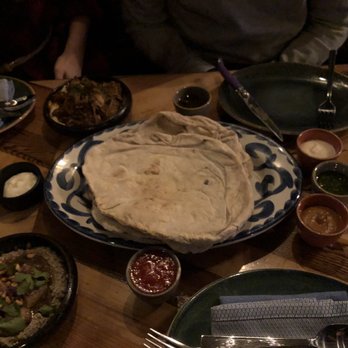 Maydan - Naan with condiments, lamb hummus and baba ghanoush - Moroccan Near Me - Washington, DC, District of Columbia Maydan - Naan with condiments, lamb hummus and baba ghanoush - Moroccan Near Me - Washington, DC, District of Columbia