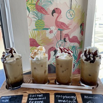 Flamingos Coffee Bar - Winter Flight II - Coffee & Tea Near Me - Hampton, New Hampshire