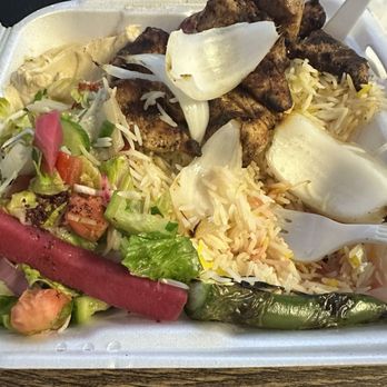 MAZAYA - Chicken Tawook Plate - Mediterranean Near Me - La Mirada, California