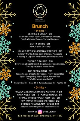 Menu photo 7 333 Lounge Brooklyn, NY