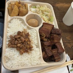 R13 Minced Pork Rice Bento
