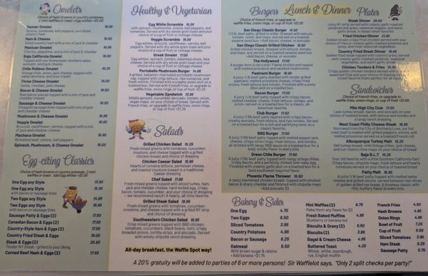 Menu photo 7 The Waffle Spot San Diego, CA Menu photo 7 The Waffle Spot San Diego, CA