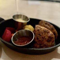 Yaya Coastal Cuisine - Lamb and beef burger