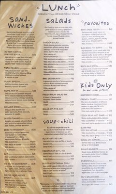 Menu photo 8 Old Town Cafe Bellingham, WA