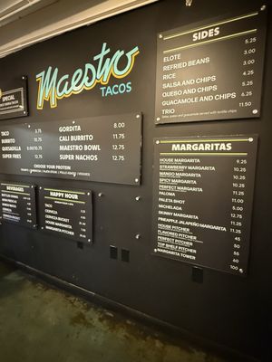 Menu photo 1 Maestro Tacos Fort Worth, TX