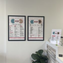 Middletown Nutrition - Menu