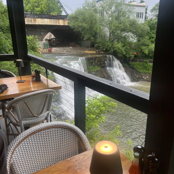 17 River Grille - View from our table, downstairs. - American Near Me - Chagrin Falls, Ohio