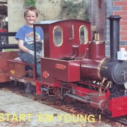 Heath Park Miniature Railway and Tramway - Photo from official website: http://www.cardiffmes.com