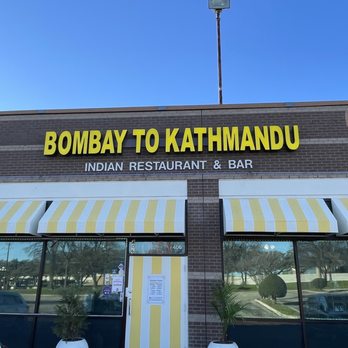 Bombay To Kathmandu - Front signage - Indian Near Me - Austin, Texas