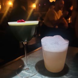 Matcha martini, more cowbell