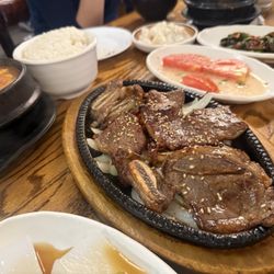 Dake Sushi - L13. La 갈비 + 순두부찌개 La Galbi+ Soft Tofu Stew