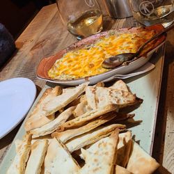 Kelseys Original Roadhouse - Pita and spinach dip