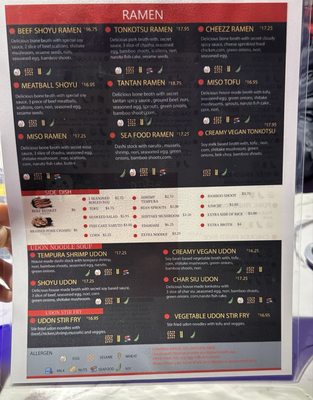 Menu photo 1 Kyoto Ramen Gurnee, IL