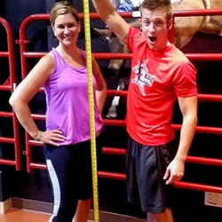 Cowboy Ryan's Gym - Lost her HEIGHT in inches!