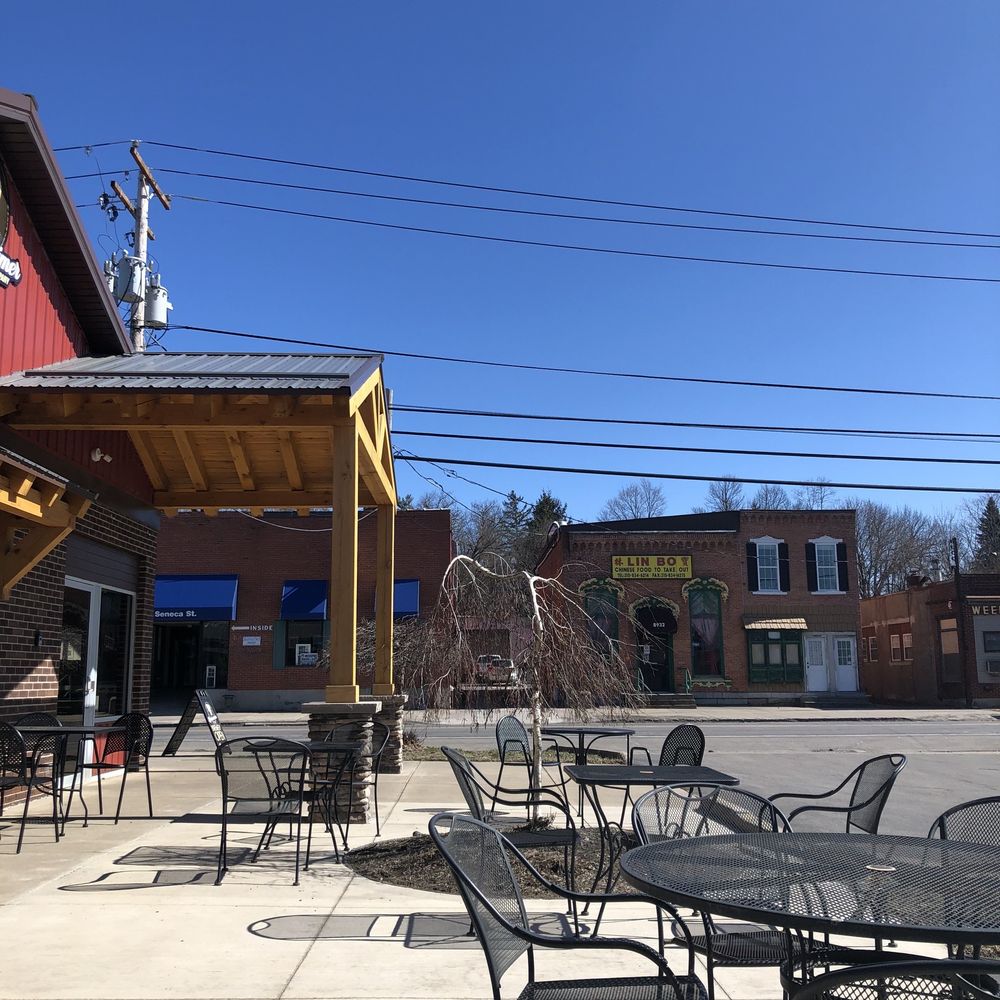 Lunkenheimer Craft Brewing - tables and chairs outside - Breweries Near Me - Weedsport, New York Lunkenheimer Craft Brewing - tables and chairs outside - Breweries Near Me - Weedsport, New York