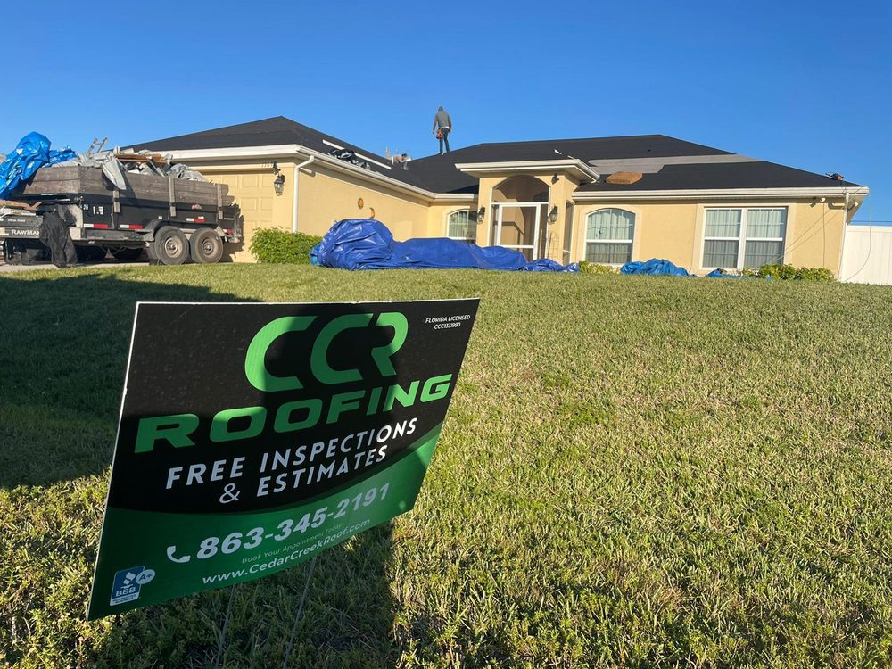 Slide of Cedar Creek Roofing