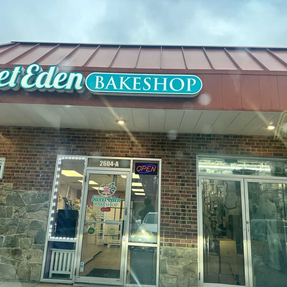 Sweet Eden Bakeshop - Storefront - Custom Cakes Near Me - Severn, Maryland Sweet Eden Bakeshop - Storefront - Custom Cakes Near Me - Severn, Maryland