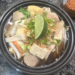 KK Market - Guay jab Thai noodle soup I made this with all ingredients purchase from this market
