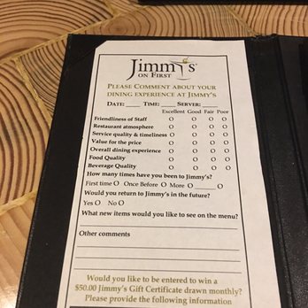 Jimmy's on First - Survey - New American Near Me - Seattle, Washington Jimmy's on First - Survey - New American Near Me - Seattle, Washington