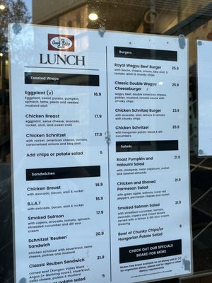 Menu photo 7 Two Good Eggs Cafe Surry Hills, NSW