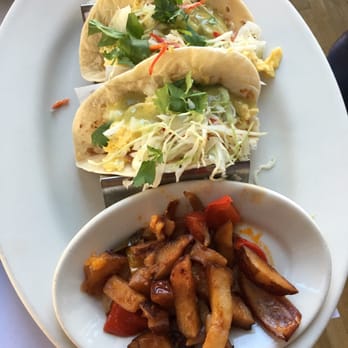 Lauriol Plaza - Breakfast Tacos with O'Brian Hash Browns - Mexican Near Me - Washington, DC, District of Columbia Lauriol Plaza - Breakfast Tacos with O'Brian Hash Browns - Mexican Near Me - Washington, DC, District of Columbia