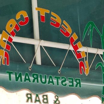 Sweet Cane - Sweet Cane window sign, from our table. - Seafood Near Me - Suncrest