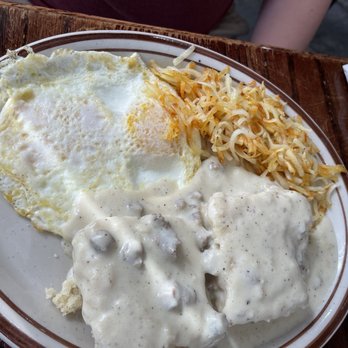 Waterfalls Cafe - The Big Biscuit Breakfast Platter - American Near Me - Magnolia, Texas Waterfalls Cafe - The Big Biscuit Breakfast Platter - American Near Me - Magnolia, Texas