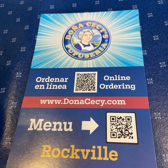 Doña Cecy's Pupuseria - Contactless menu - Salvadoran Near Me - Rockville, Maryland Doña Cecy's Pupuseria - Contactless menu - Salvadoran Near Me - Rockville, Maryland