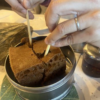 Yum Cha - StBrown DS31 Steam Brown Sugar Sponge Cake - Dim Sum Near Me - Las Vegas, Nevada Yum Cha - StBrown DS31 Steam Brown Sugar Sponge Cake - Dim Sum Near Me - Las Vegas, Nevada