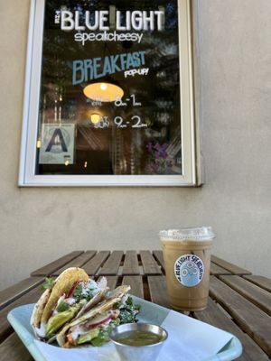 The Blue Light Speak Cheesy by null