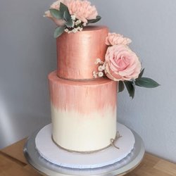 Spiced Jasmine - Wedding cake, two-tier