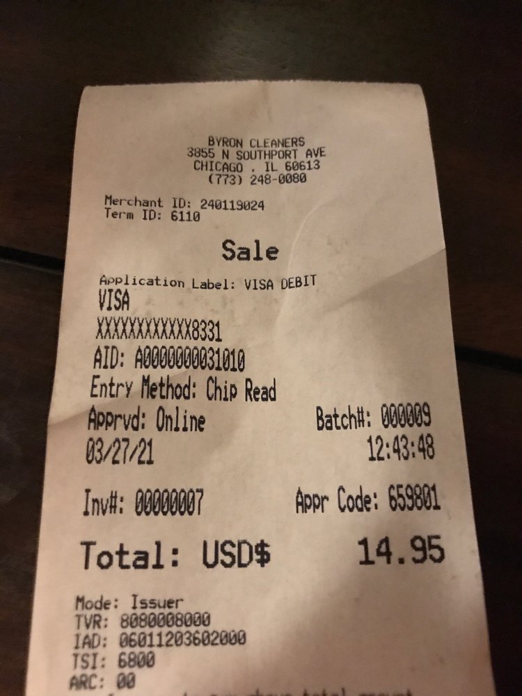 BYRON CLEANERS Updated August 2024 14 Reviews 3855 N Southport Ave, Chicago, Illinois