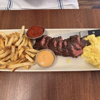Jacob's Pickles - First attempt of the steak and eggs - Comfort Food Near Me - New York, New York