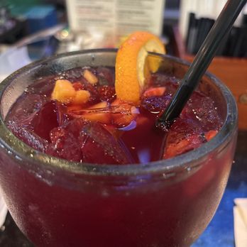 Dos Salsas Tex-Mex Restaurant - Sangria.  Hmmmm. Good - Mexican Near Me - Cedar Park, Texas