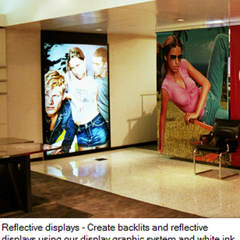 Capital Imaging - Bold and Beautiful Back lit Displays - Simply Gorgeous - Printing Services Near Me - Lansing, Michigan