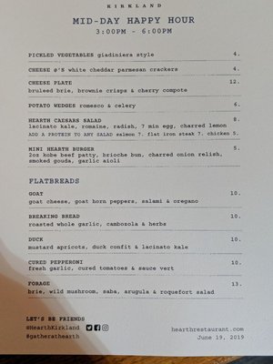 Menu photo 1 Hearth Kirkland, WA Menu photo 1 Hearth Kirkland, WA