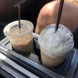 Iced Honey Lavender Latte