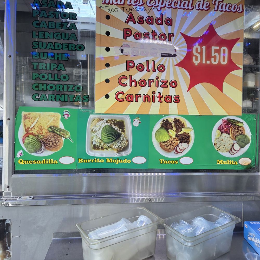 Tacos El Primo - Meat options - Food Trucks Near Me - Los Angeles, California Tacos El Primo - Meat options - Food Trucks Near Me - Los Angeles, California