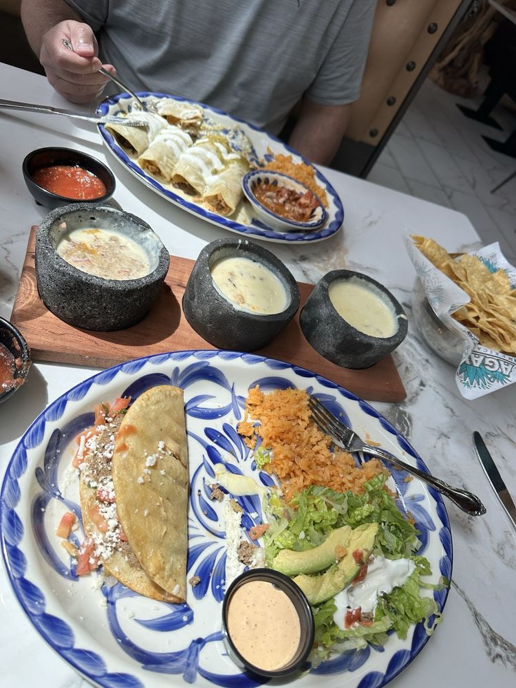 Food from Agaves Mexican Grill