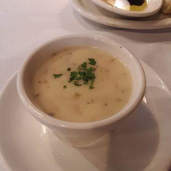 Gale's - Clam chowder is excellent. It's FULL of good quality clam chunks and a little potato. - Italian Near Me - Pasadena, California Gale's - Clam chowder is excellent. It's FULL of good quality clam chunks and a little potato. - Italian Near Me - Pasadena, California
