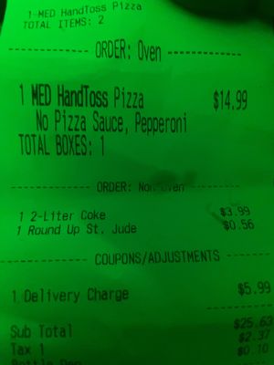 Domino's Pizza by null