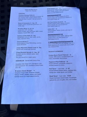 Menu photo 3 Antlers Rooftop Tavern Estes Park, CO
