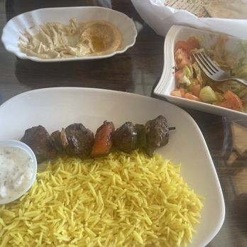 Kabob Station - Beef Kabob Lunch Special - Mediterranean Near Me - Denver, Colorado