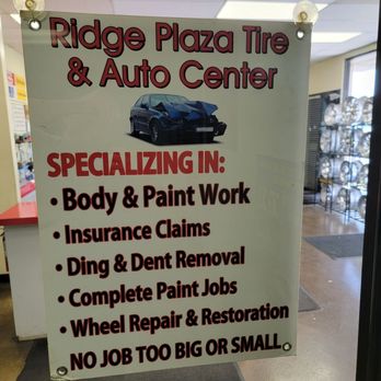 Ridge Plaza Tire & Auto - Specialties - Tires Near Me - Davie, Florida Ridge Plaza Tire & Auto - Specialties - Tires Near Me - Davie, Florida