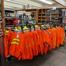 Wood's Logging Supply - Safety orange!