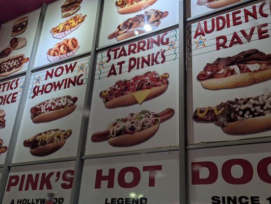 Menu photo 1 Pink's Hot Dogs Los Angeles, CA