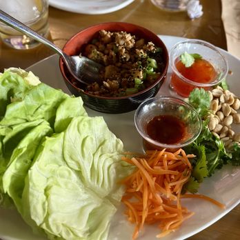 Tantalum Restaurant - Chicken Lettuce Wraps - Asian Fusion Near Me - Long Beach, California Tantalum Restaurant - Chicken Lettuce Wraps - Asian Fusion Near Me - Long Beach, California
