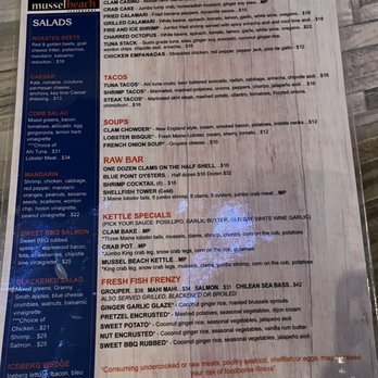 Mussel Beach Restaurant - Menu. - Seafood Near Me - Delray Beach, Florida Mussel Beach Restaurant - Menu. - Seafood Near Me - Delray Beach, Florida